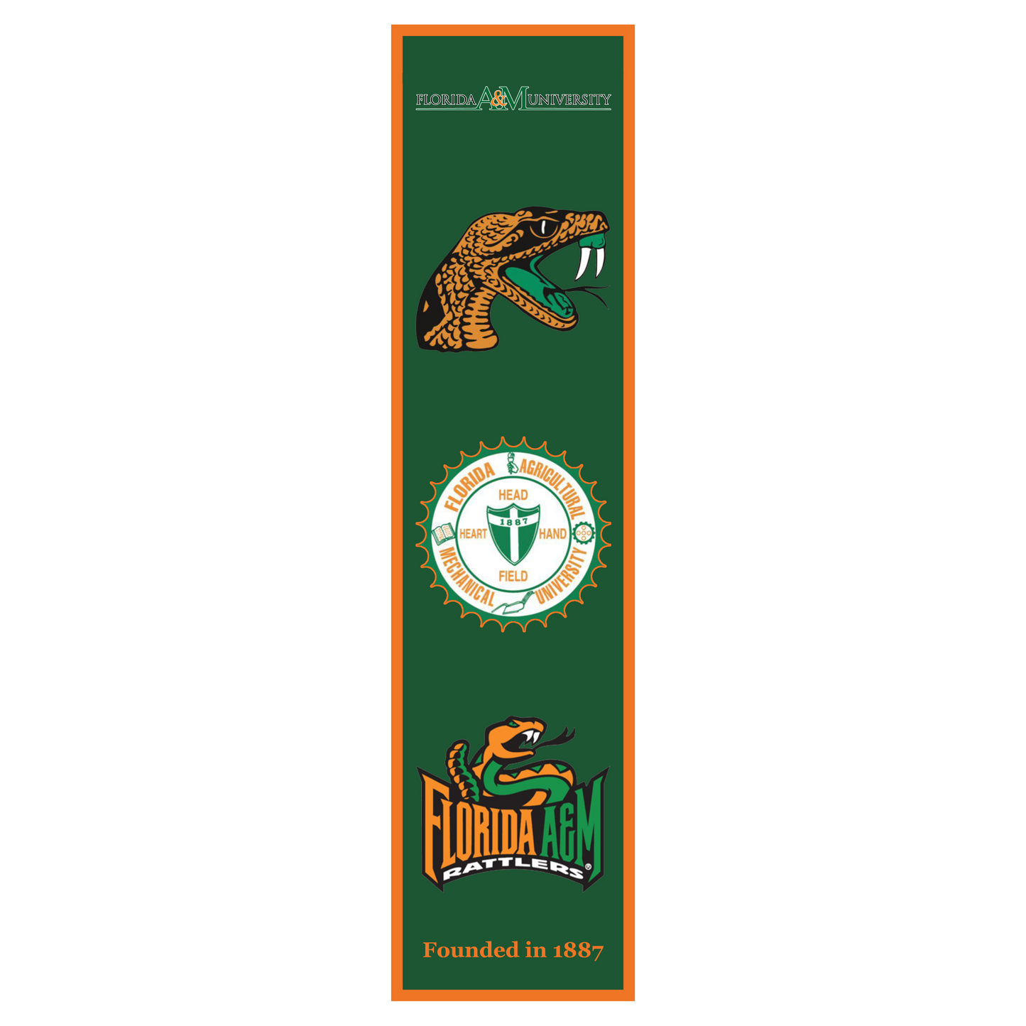 Florida A&M University Green – Heritage Banner