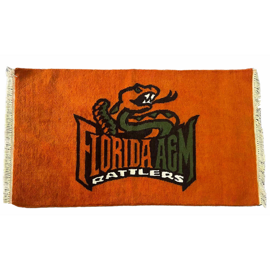 Florida A&M University Hand-Knotted Carpet – Orange